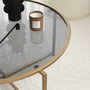 Hanah Home Gold Sun S404F Oro y Humo